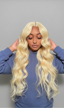 Load image into Gallery viewer, 613 Blonde Body Wave Bundles Human Hair Remy Brazilian