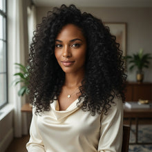 Load image into Gallery viewer, Burmese Curly Raw Human Hair Bundles