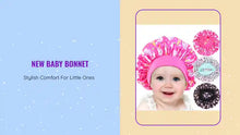 Load and play video in Gallery viewer, New Baby Bonnet by@Outfy