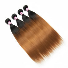 Load image into Gallery viewer, Brazilian Straight Hair Bundles Color 1B/30
