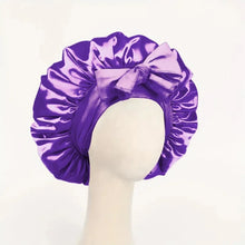 Load image into Gallery viewer, Satin Silk Hair Bonnet Adjustable Tie
