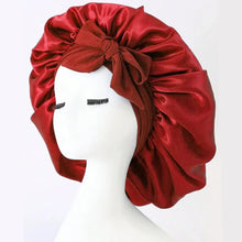 Load image into Gallery viewer, Satin Silk Hair Bonnet Adjustable Tie
