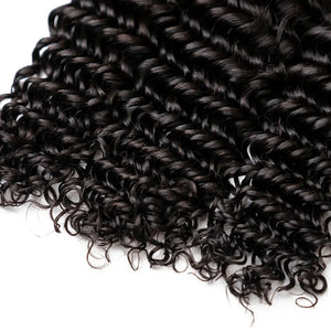 Brazilian Jerry Curly Human Hair Bundles 32 34 Inch Deep Wave Bundles Human Hair Extension