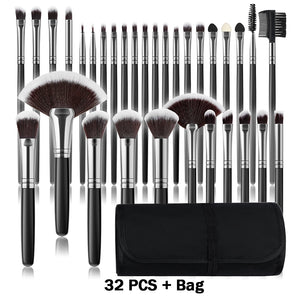 13/32PCS Makeup Brushes Set Soft Fluffy Cosmetict Makeup For Face Make Up Tools Beauty Professional Foundation Blush Eyeshadow