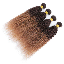 Load image into Gallery viewer, Brazilian Kinky Curly Human Hair Bundles Raw Hair
