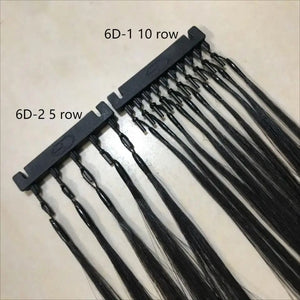 6D human hair extension machine 6D-1 hair extension tools salon supply 30-60 min full head 6D hair extension set