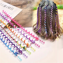 Load image into Gallery viewer, 6pcs/lot Rainbow Color Hair Rollers
