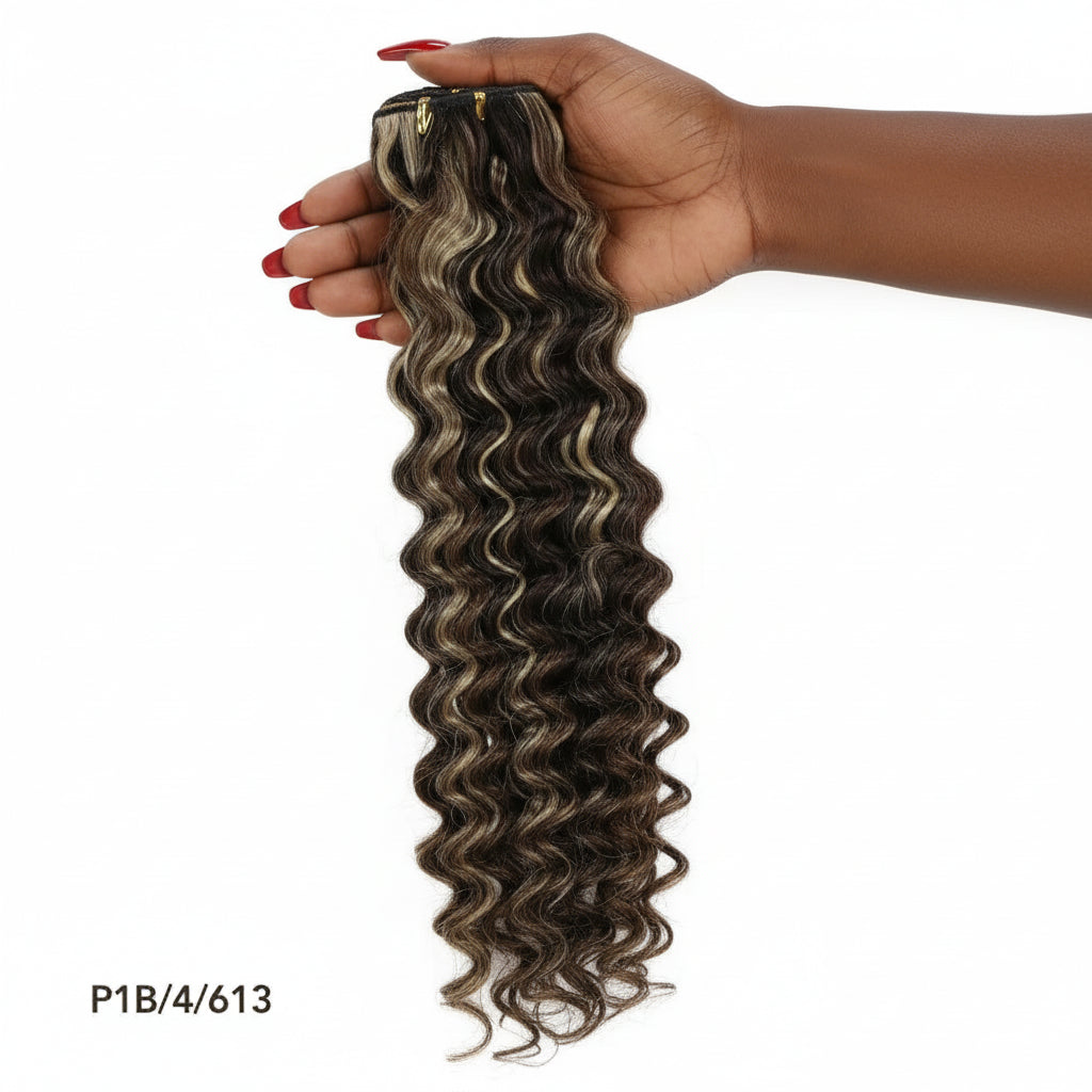 Deep Wave Human Hair Bundles