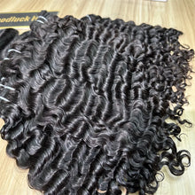 Load image into Gallery viewer, Burmese Curly Raw Human Hair Bundles
