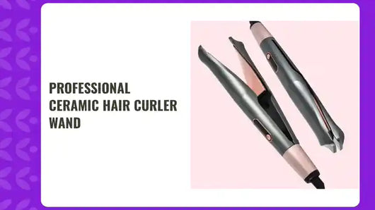 Professional Ceramic Hair Curler Wand by@Outfy