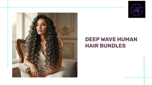 Deep Wave Human Hair Bundles by@Outfy