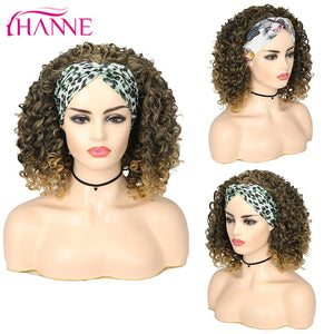 Kinky Curly Headband Wig