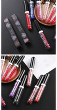 Load image into Gallery viewer, 12 Colors Diamond Symphony Lip tint Shiny Metal Lip Gloss Waterproof
