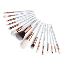 Load image into Gallery viewer, Jessup Makeup Brushes Set 15pcs Foundation Highlighter Powder Make Up Brush Eyeshadow Liner Blending Cosmetic Tool Kits
