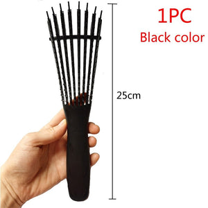 Plastic Detangling Hair Brush Scalp Massage Detangler Wet Curly Comb Health Care Reduce Fatigue Hairbrush Styling Tools