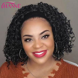 Kinky Curly Headband Wig