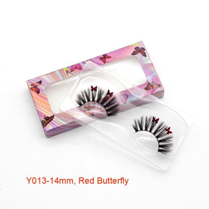 Faux Mink Long 25mm Butterfly Eyelashes 14/16/18mm