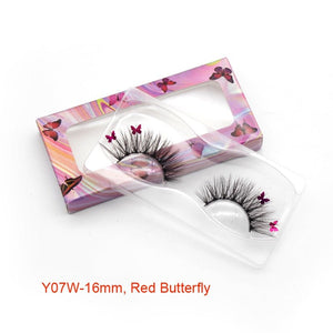 Faux Mink Long 25mm Butterfly Eyelashes 14/16/18mm