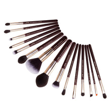 Load image into Gallery viewer, Jessup Makeup Brushes Set 15pcs Foundation Highlighter Powder Make Up Brush Eyeshadow Liner Blending Cosmetic Tool Kits
