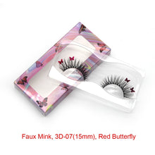 Load image into Gallery viewer, Faux Mink Long 25mm Butterfly Eyelashes 14/16/18mm
