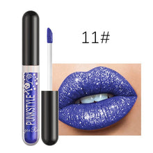 Load image into Gallery viewer, 12 Colors Diamond Symphony Lip tint Shiny Metal Lip Gloss Waterproof
