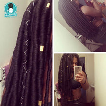 Load image into Gallery viewer, Brazil Wool Synthetic Hair for African Hair Braiding for Dreadlocs Making
