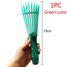 Load image into Gallery viewer, Plastic Detangling Hair Brush Scalp Massage Detangler Wet Curly Comb Health Care Reduce Fatigue Hairbrush Styling Tools
