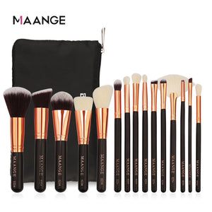 MAANGE Makeup Brushes Set Professional 6-30Pcs Cosmetic Powder Eye Shadow Foundation Blush Blending Make Up Brush Maquiagem Hot