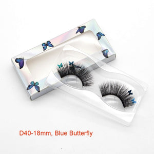 Faux Mink Long 25mm Butterfly Eyelashes 14/16/18mm