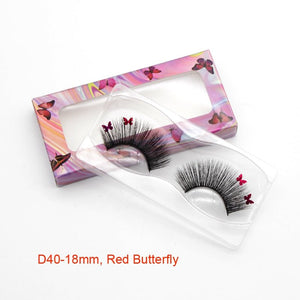 Faux Mink Long 25mm Butterfly Eyelashes 14/16/18mm