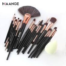 Load image into Gallery viewer, MAANGE Makeup Brushes Set Professional 6-30Pcs Cosmetic Powder Eye Shadow Foundation Blush Blending Make Up Brush Maquiagem Hot
