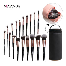 Load image into Gallery viewer, MAANGE Makeup Brushes Set Professional 6-30Pcs Cosmetic Powder Eye Shadow Foundation Blush Blending Make Up Brush Maquiagem Hot
