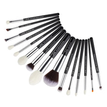 Load image into Gallery viewer, Jessup Makeup Brushes Set 15pcs Foundation Highlighter Powder Make Up Brush Eyeshadow Liner Blending Cosmetic Tool Kits
