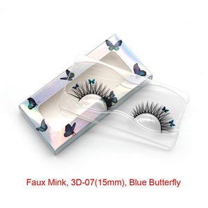 Faux Mink Long 25mm Butterfly Eyelashes 14/16/18mm