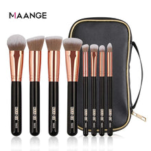 Load image into Gallery viewer, MAANGE Makeup Brushes Set Professional 6-30Pcs Cosmetic Powder Eye Shadow Foundation Blush Blending Make Up Brush Maquiagem Hot
