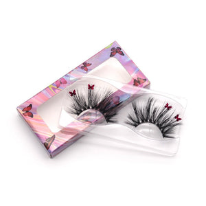 Faux Mink Long 25mm Butterfly Eyelashes 14/16/18mm