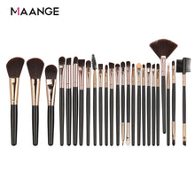 Load image into Gallery viewer, MAANGE Makeup Brushes Set Professional 6-30Pcs Cosmetic Powder Eye Shadow Foundation Blush Blending Make Up Brush Maquiagem Hot
