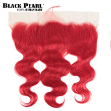 Load image into Gallery viewer, Red Bundles With Frontal Brazilian Body Wave 
