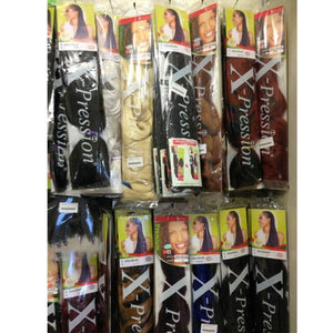 82 Inch Xpression Jumbo Braiding Hair 165g Pre Stretched Twist Braids Synthetic Hair Extensions