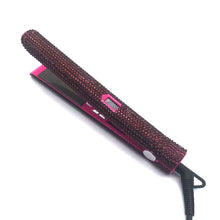 Load image into Gallery viewer, Hair Straightener Curler With Rhinestone Titanium Plate
