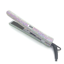 Load image into Gallery viewer, Hair Straightener Curler With Rhinestone Titanium Plate
