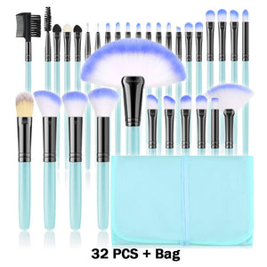 13/32PCS Makeup Brushes Set Soft Fluffy Cosmetict Makeup For Face Make Up Tools Beauty Professional Foundation Blush Eyeshadow