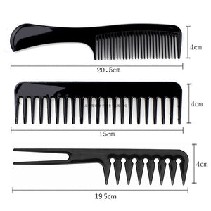 Hot Sale 10pcs Set Professional Hair Combs