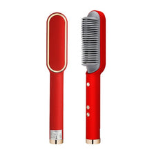 Load image into Gallery viewer, Hair Straightener Hot Comb Curling Iron Multi-speed Electric Straightening Comb Curling Iron Hair Brush 2023 Hot Sale
