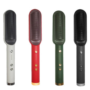 Hair Straightener Hot Comb Curling Iron Multi-speed Electric Straightening Comb Curling Iron Hair Brush 2023 Hot Sale