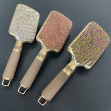 Load image into Gallery viewer, Rhinestone Hair Brush Bling
