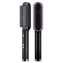 Load image into Gallery viewer, Hair Straightener Hot Comb Curling Iron Multi-speed Electric Straightening Comb Curling Iron Hair Brush 2023 Hot Sale
