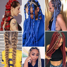 Load image into Gallery viewer, 82 Inch Xpression Jumbo Braiding Hair 165g Pre Stretched Twist Braids Synthetic Hair Extensions
