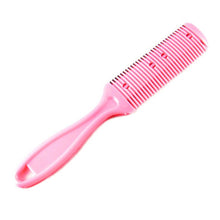 Load image into Gallery viewer, 1pc Hair Cutting Comb Hair Brushes with Razor Blades Hair Trimmer Cutting Thinning Tool Barber Tool Hair Salon DIY Styling Tools
