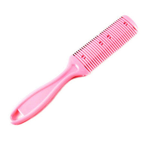 1pc Hair Cutting Comb Hair Brushes with Razor Blades Hair Trimmer Cutting Thinning Tool Barber Tool Hair Salon DIY Styling Tools